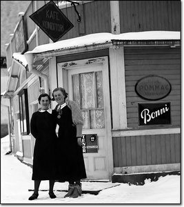 Spacklis caféet Kisa Foto: Erik Falk - 1936 Spacklis caféet Kisa Foto: Erik Falk - 1936
